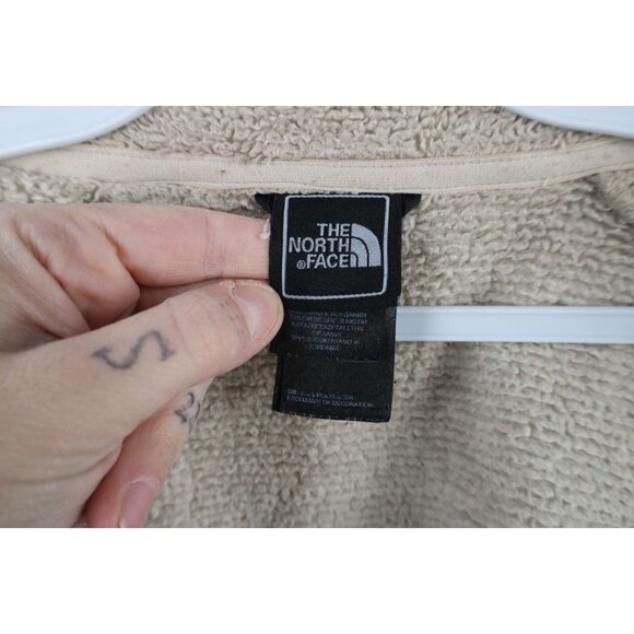 Vintage The North Face Womens 2XL XXL Distressed Osito Deep Pile Fleece Jacket - Picture 12 of 16
